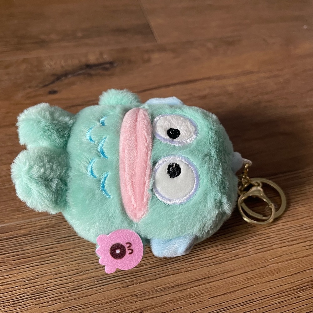 SANRIO-Imported (NWT) Hangyodon Plush Keychain - Picture 7 of 8